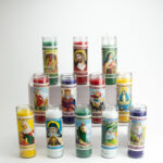 Veladora con oración y santos - 7 Dias