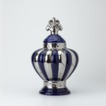 Sopera de Porcelana Morado & Silver