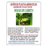 Hojas de cabrita